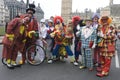 Group of Clowns at London Parade