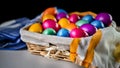 Group of colored eggs for Easter time Royalty Free Stock Photo