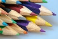 A group of coloured pencils Royalty Free Stock Photo