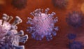 group of Corona virus background