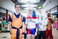 Group of cosplayers at Birmingham MCM