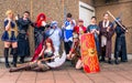 Group of cosplayers at Yorkshire Cosplay Convention