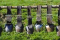 Group of cow bells