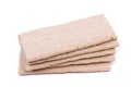 Group of crispbreads isolated Royalty Free Stock Photo