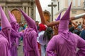 Cucuruchos, Good Friday Easter Procession, Quito, Ecuador