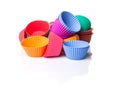 A Group Of Cupcake Silicone Baking Cups VII Royalty Free Stock Photo