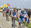 Group of Cyclists- Paris Roubaix 2014