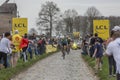 Group of Cyclists - Paris-Roubaix 2018 Royalty Free Stock Photo