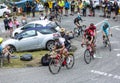 Group of Cyclists - Tour de France 2015