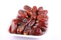 Group of dates isolated