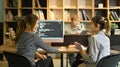 Group of IT developer working on new project together in creative office. Developing programming and coding technologies Royalty Free Stock Photo