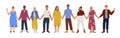 Group of different people holding hands Royalty Free Stock Photo