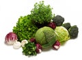 Group of different vegetables Royalty Free Stock Photo