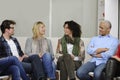Group discussion or therapy Royalty Free Stock Photo