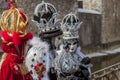 Group of Disguised People - Annecy Venetian Carnival 2013