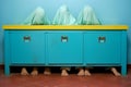 Group of Diverse Children Engaged in Classroom Learning, Sitting at School Desks