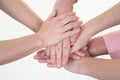 Group Diverse Hands Together Joining Concept Association Alliance Meeting Royalty Free Stock Photo