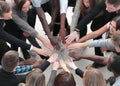 Group of Diverse Hands Together Joining Concept Royalty Free Stock Photo