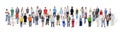 Group of Diverse Multiethnic People with Different Jobs Concept Royalty Free Stock Photo