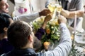 Group of Diverse People Clinking Wine Glasses Together Congratulations Celebration Royalty Free Stock Photo