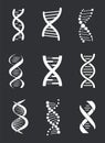DNA Macromolecule Human Individual Genetic Code Royalty Free Stock Photo