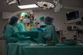 Group of doctors in an operating room Royalty Free Stock Photo