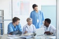 Group of Doctors Working Together Royalty Free Stock Photo