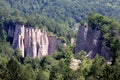 Group of Earth Pyramids in the Italian Dolomites