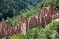 Group of Earth Pyramids in Italy