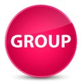 Group elegant pink round button