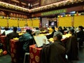 Singapore Buddhist temple Royalty Free Stock Photo