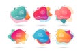 Group, Finance calculator and Calendar icons. Approved sign. Managers, Calculate money, Time. Refresh symbol. Vector
