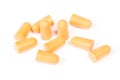 Group of foam earplugs