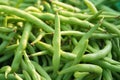 Group of fresh green beans. FGroup of fresh green beans. Farm foodarm food Royalty Free Stock Photo