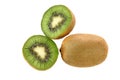 Fresh kiwi fruits Royalty Free Stock Photo