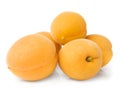 Group fresh ripe apricot Royalty Free Stock Photo