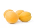 Group fresh ripe apricot Royalty Free Stock Photo
