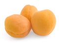 Group fresh ripe apricot Royalty Free Stock Photo