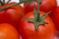 Group of fresh tomatoes. red cherry tomatoes Royalty Free Stock Photo