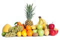 Group of fruits Royalty Free Stock Photo
