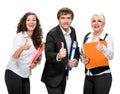 Group of happy business people Royalty Free Stock Photo