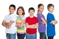 Group of happy children Royalty Free Stock Photo