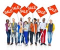 Group Of Happy Multi-Ethnic People Royalty Free Stock Photo