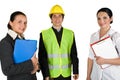 Group of happy people workers Royalty Free Stock Photo