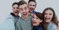 Group of happy young teenager Royalty Free Stock Photo