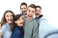 Group of happy young teenager Royalty Free Stock Photo