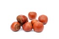 Group hazelnuts