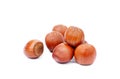 Group hazelnuts