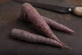 Group of heirloom carrots - 4