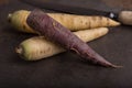 Group of heirloom carrots - 3